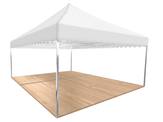 Faltzelt 5 x 5 m ohne Wände