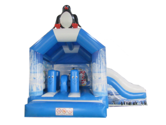 Hüpfburg Pinguin
