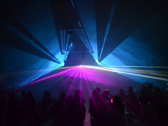 Lasershow Set 4, mit Operator