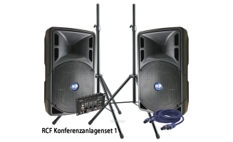 RCF Konferenzanlagenset 1